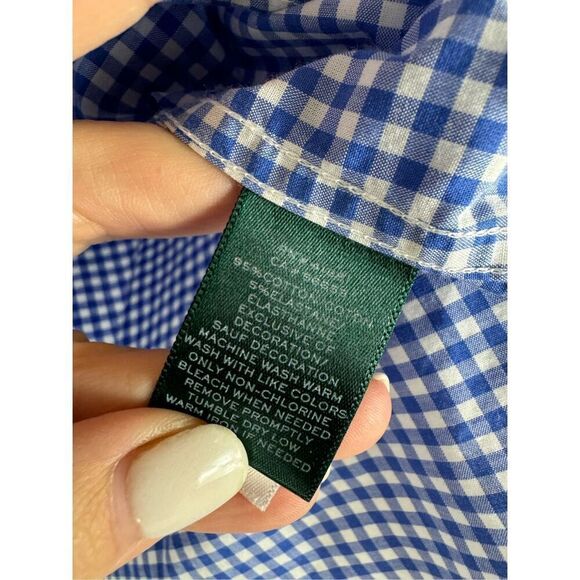 Lauren Ralph Lauren Womens Button Up Blouse Size PS - Picture 3 of 4